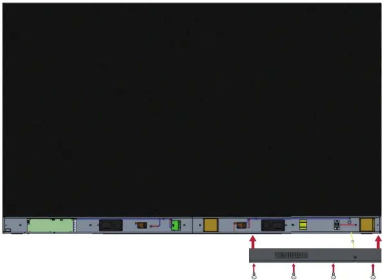 VIEWSONIC LDSTND003 - Installing System Control Box Covers - 2