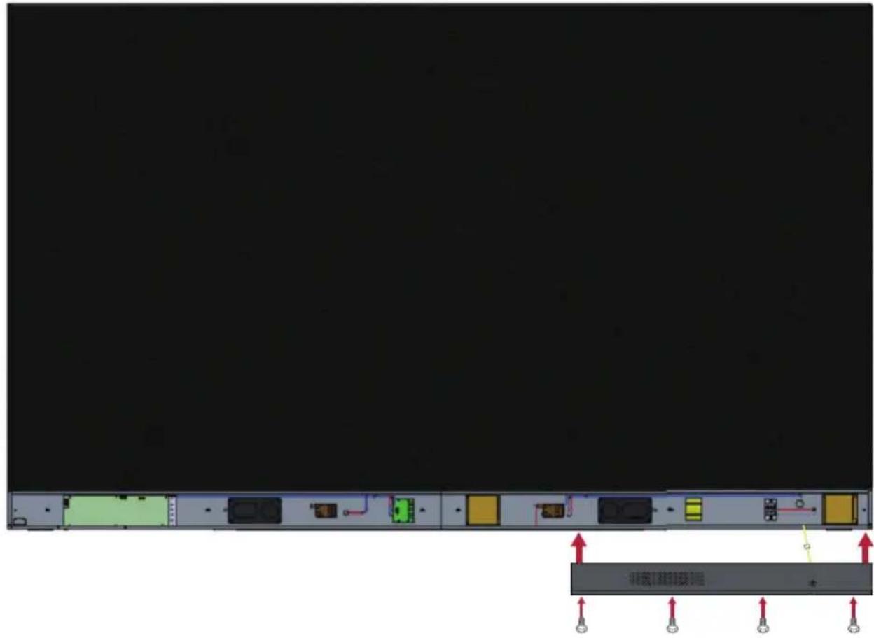 VIEWSONIC LDSTND003 - 安装系統控制箱護蓋 - 4