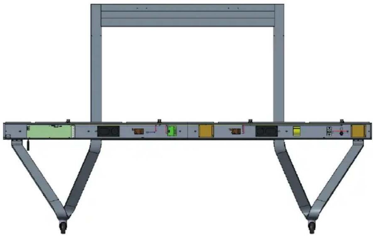 VIEWSONIC LDSTND003 - Conectar la caja de control del sistema a la base para el suelo - 2