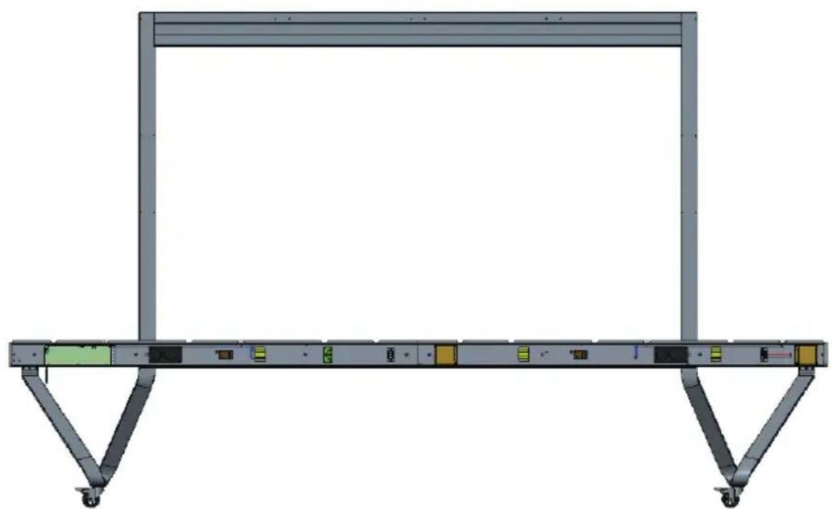 VIEWSONIC LDSTND002 - Systeem Controlebox verbinden met de Vloerstandaard - 1