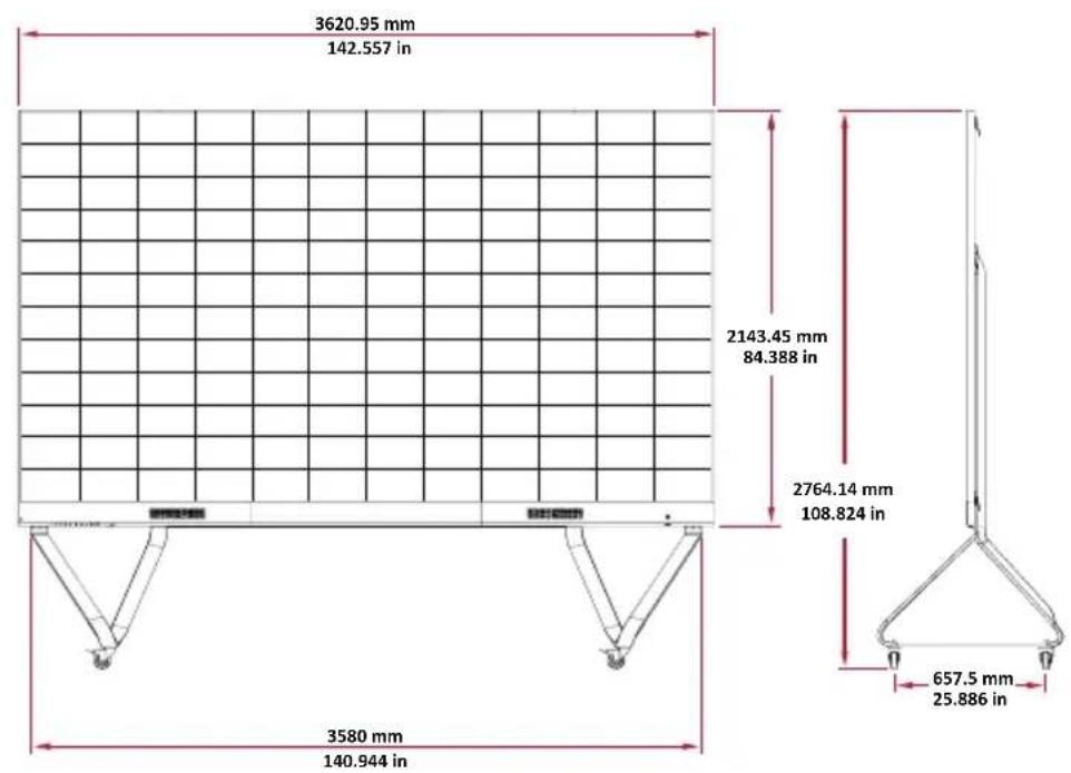 VIEWSONIC LDSTND002 - Bodenständener installmenten - 3
