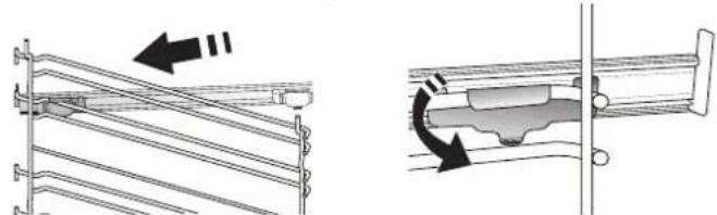 WHIRLPOOL W7 OM5 4S P - FITTING THE SLIDING RUNNERS (IF PRESENT) - 1