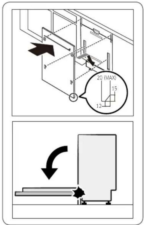 SAMSUNG DW60A6092FS - Installazione - 2