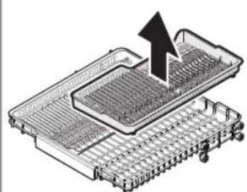 SAMSUNG DW60A6092FS - Tercera bandeja del estante - 1