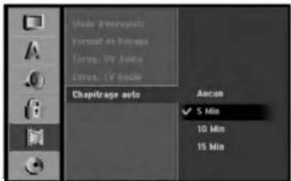 Chapitrage auto Acan ✓ 5 Min 10 Min 15 Min