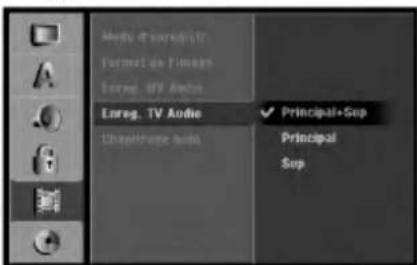 Moto d'ouropily Format de Plume Forme: 3V Audio Energ. TV Audio Unapetroupe audio ✓ Principal+Sup Principal Sup