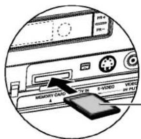 LG RH4840SVL - Mise en place/extraction d'une carte mémoire - 1