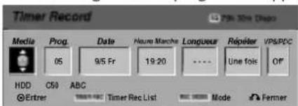 LG RH4840SVL - Enregistrement programme - 2