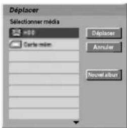 LG RH4840SVL - Utilisez les boutons / pour sélectionner l'option "déplacer", puis appuyez sur ENTER. - 1