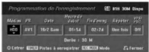 LG RH7828NSL - Appuyez sur 'TIMER REC - 1