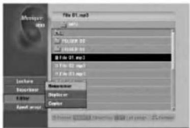 LG RH7521CP1L - Attribution de nom à un fichier sur le disque dur - 1