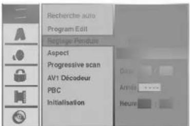 LG RH4820SVL - Réglage manuel de l'heure - 1