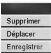 LG RH4820SVL - Options du menu liste de programmes - 1