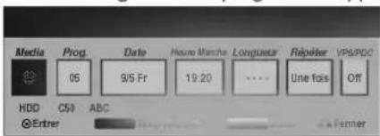 LG RH4820SVL - Pressez TIMER REC. - 1