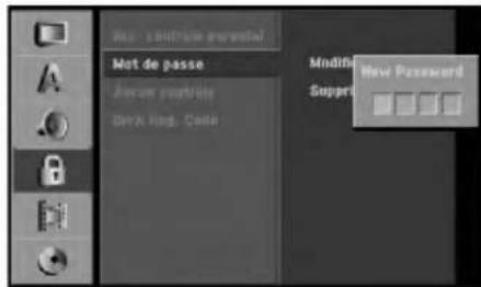 Met de passe New Password New Password