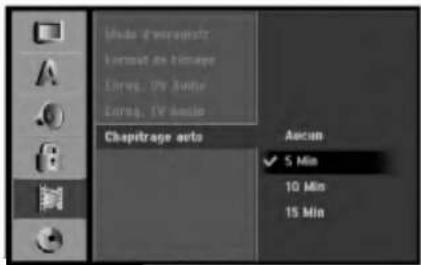 Chapitrage auto Aescun ✓ 5 Min 10 Min 15 Min
