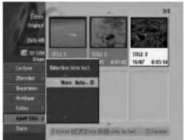 Times Original EN-498 TN 524 Scene Lecture Chertor Supramax Protiger Folter Jard 100 - 2 Scene TITLE 1 TITLE 2 TITLE 3 01 01:01:02 16/07 0:05:54 Selection Info.1c. Movie. Data... 0 © Inserer EN-23/Video (E-1) Info. de loct © Inserer