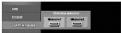 LG RH7796NSL - Utilisation de la carte mémoire - 1
