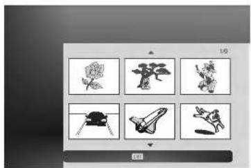 LG RC7794NSL - Utilisation du menu liste chapitre-playlist - 2