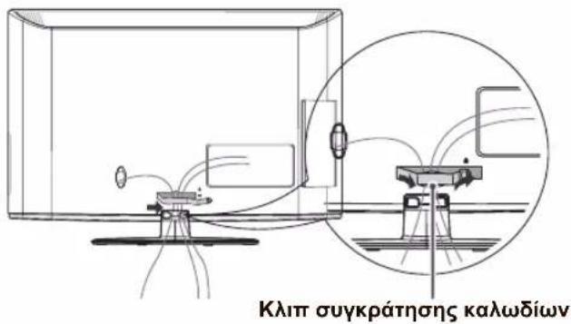 LG 55LM610C - Τακτοποίηση καλωδίων - 3