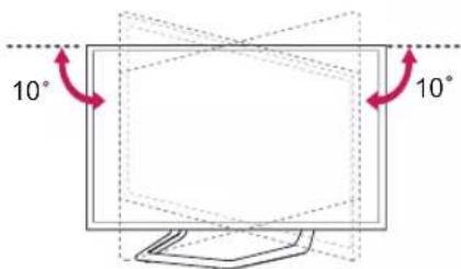 LG 55LM610C - Προσαρμογή της γωνίας της τηλεόρασης ανάλογα με τις ανάγκες σας - 2