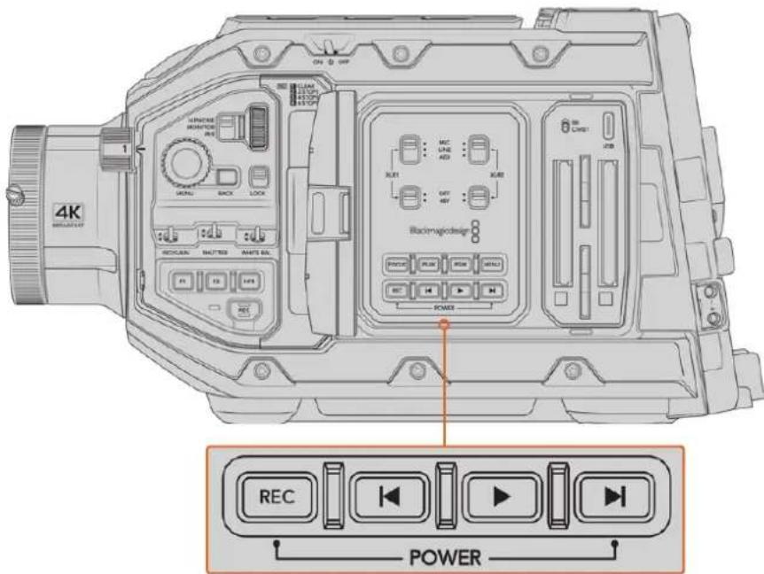 Blackmagic Design URSA Broadcast G2 - So schalten Sie ihre URSA Broadcast G2 ein: - 2
