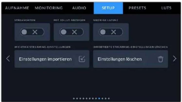 Blackmagic Design URSA Broadcast G2 - Laden der XML-Datei - 1