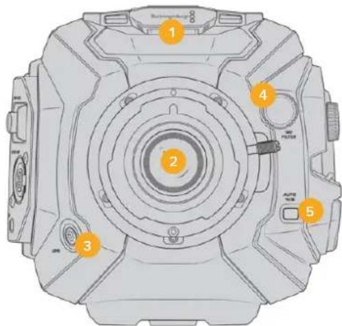 Blackmagic Design URSA Broadcast G2 - Kameravorderseite - 1