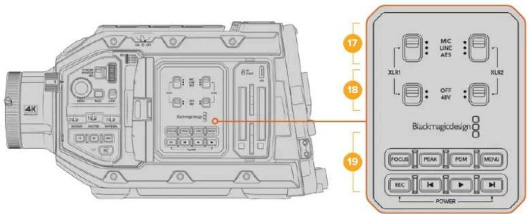 Blackmagic Design URSA Broadcast G2 - 内部コntロ一ル八ル - 1