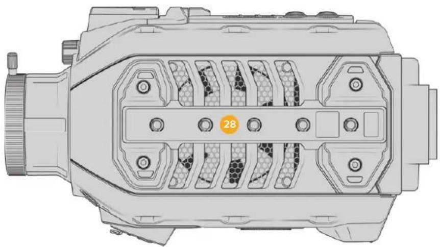 Blackmagic Design URSA Broadcast G2 - Pas de vis de 1/4 pouce - 1