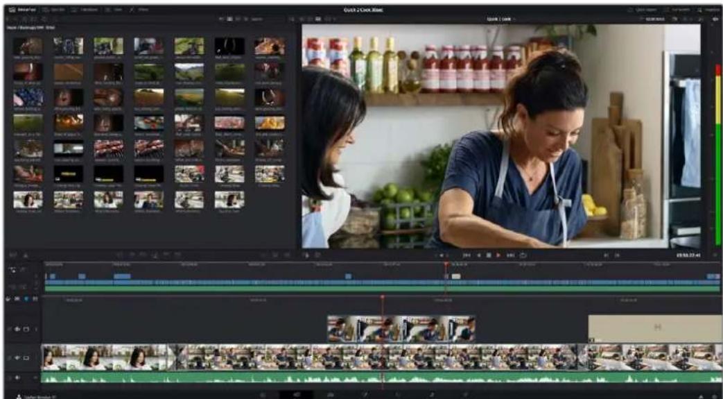 Blackmagic Design URSA Broadcast G2 - The Cut Page Layout - 1