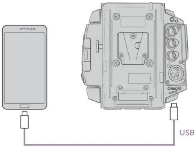 Blackmagic Design URSA Broadcast G2 - Smartphone Setup - 1