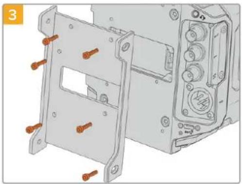 Blackmagic Design URSA Broadcast G2 - Mounting and connecting URSA Mini Recorder - 4