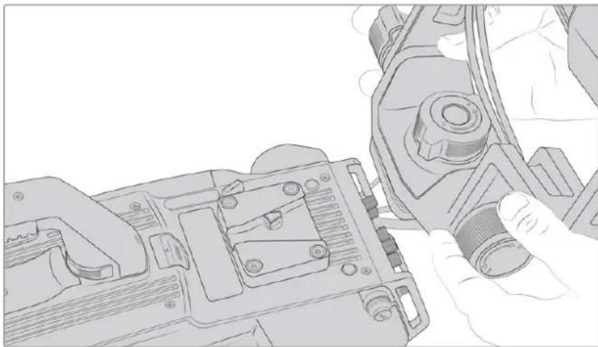 Blackmagic Design URSA Broadcast G2 - Mounting and Connecting to Blackmagic URSA Broadcast G2 - 2