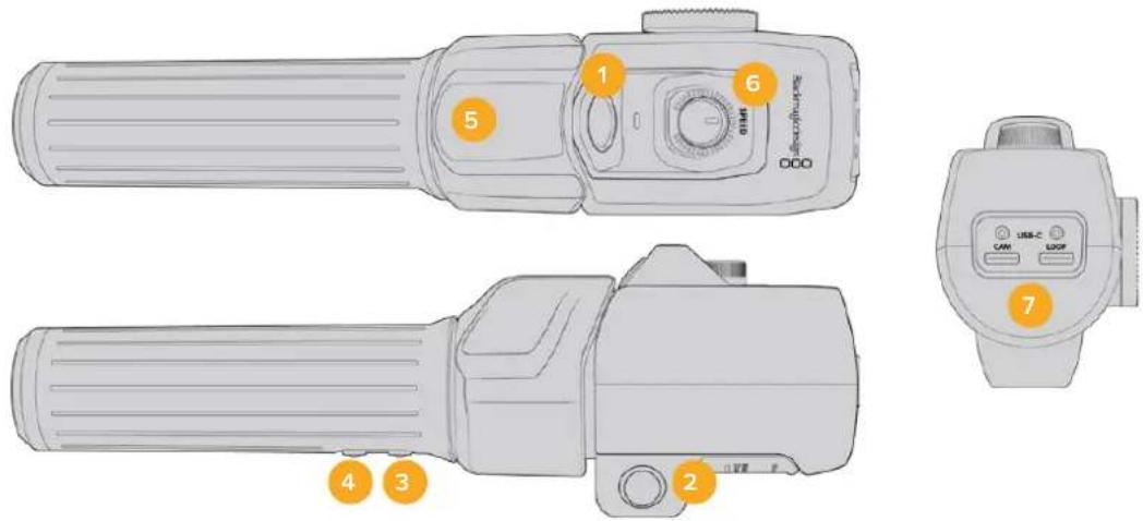 Blackmagic Design URSA Broadcast G2 - Utiliser le blackmagic zoom demand - 1