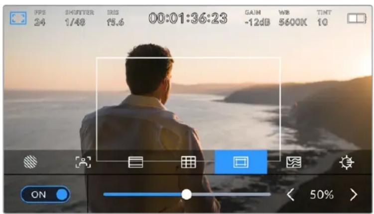 Blackmagic Design URSA Broadcast G2 - Safe Area Guides - 1