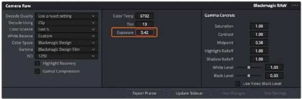 Blackmagic Design URSA Broadcast G2 - Adjusting Exposure using Blackmagic URSA Broadcast's Gain Setting - 1