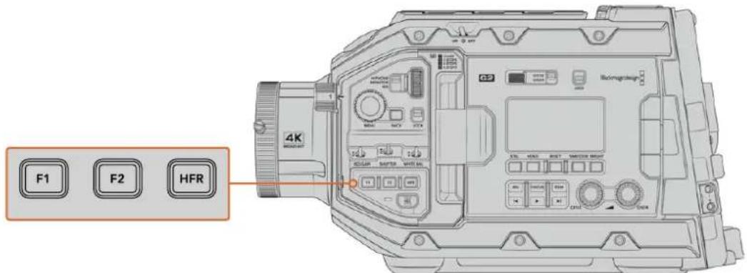 Blackmagic Design URSA Broadcast G2 - 機能ボtons設定 $ET FUNCTION BUTTON) - 1