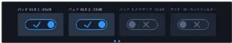 Blackmagic Design URSA Broadcast G2 - channel 1/2 LEVEL) - 1