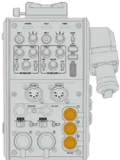 Blackmagic Design URSA Broadcast G2 - Plugging in Return SDI Outputs - 1
