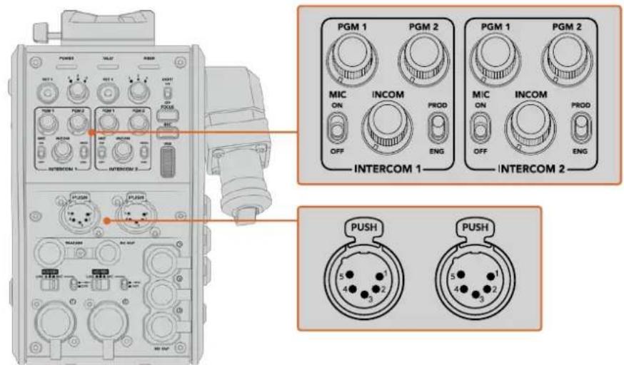 Blackmagic Design URSA Broadcast G2 - Using Talkback - 1