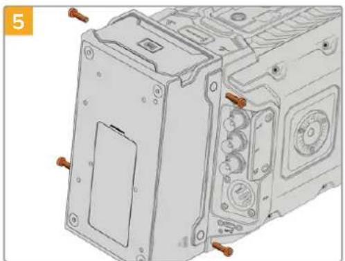 Blackmagic Design URSA Broadcast G2 - Mounting and connecting URSA Mini Recorder - 6
