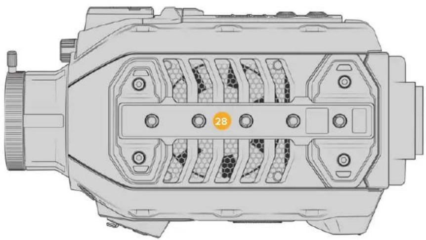 Blackmagic Design URSA Broadcast G2 - 1/4 Inch Mounting Points - 1