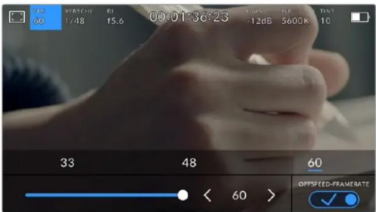 Blackmagic Design URSA Broadcast G2 - Sensor-Framerate - 1