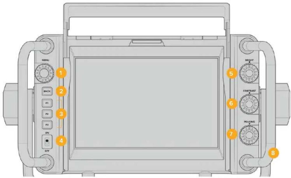 Blackmagic Design URSA Broadcast G2 - Boutons de fonction - 1