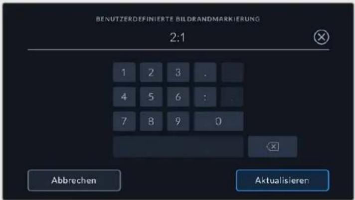 Blackmagic Design URSA Broadcast G2 - Benutzerdefinierte Bildbrandmarkierung - 1
