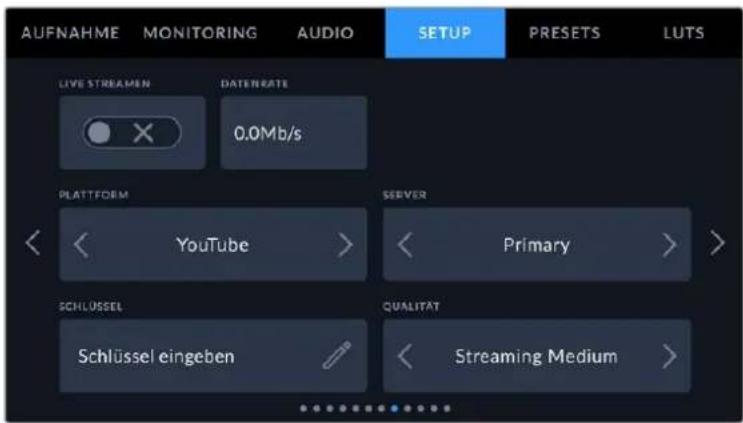 Blackmagic Design URSA Broadcast G2 - SETUP-Einstellungen 8 - 1