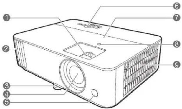 BENQ TH685P - Vue extérieure du projecteur - 1