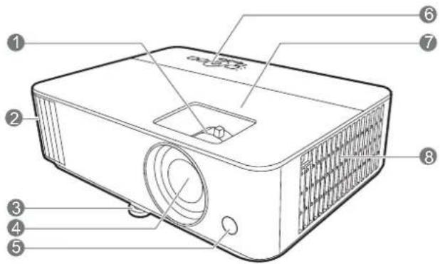 BENQ TH585P - Vue extérieure du projecteur - 1