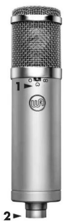 Warm Audio WA4 JR - Commutateur d'atténuation -10 db - 1